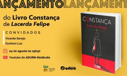 Lacerda Felipe traz história de vingança passional no romance “Constança”