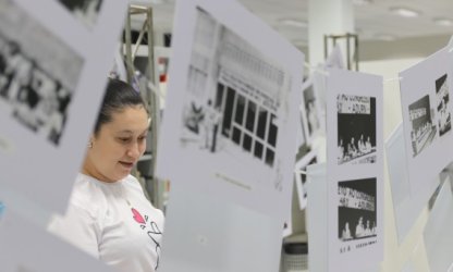Exposição “ADURN-Sindicato: 45 anos de Lutas e Resistência” está aberta à visitação na FELCS/UFRN