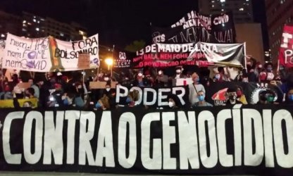 Centrais se juntam aos atos da consciência negra contra Bolsonaro