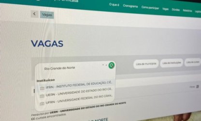 Sisu abre 13.627 vagas para UFRN, IFRN, UERN e Ufersa