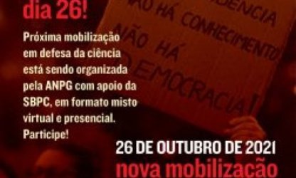 Veja a programação da “Mobilização em Defesa da Ciência” de hoje