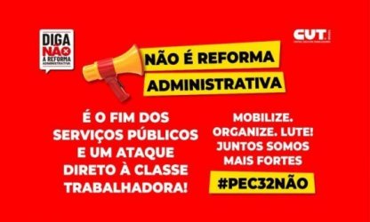 Servidores mantêm pressão com vigília e atos contra a PEC 32, nesta terça (28)