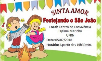São João do Sinta Amor acontece nesta quinta, 5