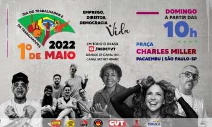 “O 1° de Maio precisa ser um marco na luta pelo ‘fora Bolsonaro’”, diz Sérgio Nobre 