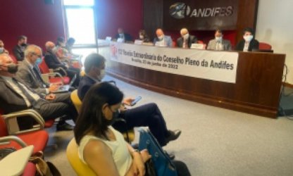 Conselho Pleno da Andifes realiza 152ª Reunião Extraordinária em Brasília
