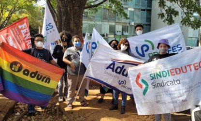 Em Brasília, PROIFES-Federação participa de ato em defesa da reposição salarial de 19,99% para servidores públicos