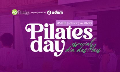Estúdio parceiro do ADURN-Sindicato realiza aula de Pilates por apenas R$10 neste sábado (6)