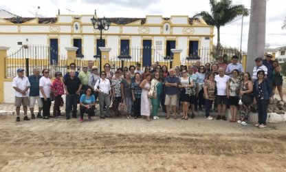 Sindicato realiza aula-passeio com docentes aposentados na cidade de Cerro Corá