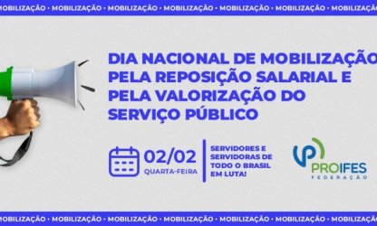 Dia Nacional de Mobilização pela Reposição Salarial e pela Valorização do Serviço Público