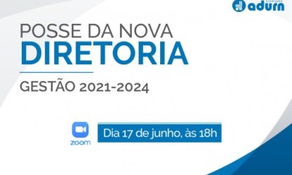 Nova diretoria do ADURN-Sindicato toma posse no próximo dia 17
