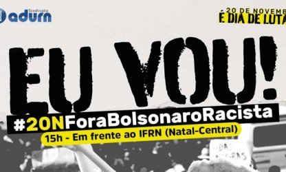 Manifestação no Dia da Consciência Negra reforça luta contra governo racista