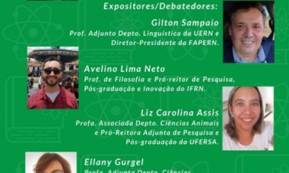 Projeto da UFRN e SBPC discute financiamento da pesquisa no RN