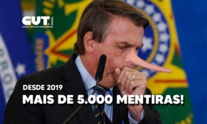 Mentiras de Bolsonaro: Presidente já deu 5.140 declarações falsas ou distorcidas