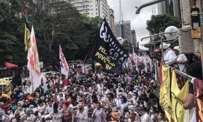 Movimentos ocupam as ruas por um Brasil antirracista e sem Bolsonaro