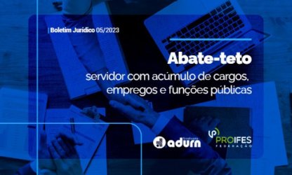 Docentes aposentados com acúmulo de vínculos podem ter limitador de teto em cada remuneração e não no somatório delas; entenda