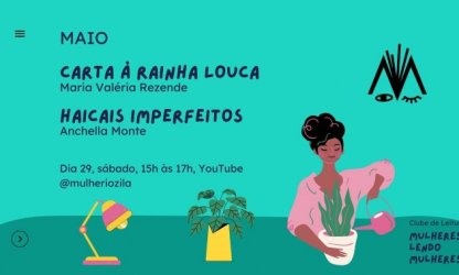 Com participação de vencedora do Jabuti, Clube de Leitura Mulheres Lendo Mulheres realiza evento no dia 29