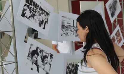 Abertura de mostra fotográfica na Facisa reforça importância da história de lutas do ADURN-Sindicato