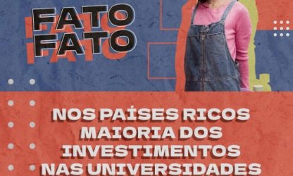 Verdade: Nos países ricos maioria dos investimentos nas universidades é estatal