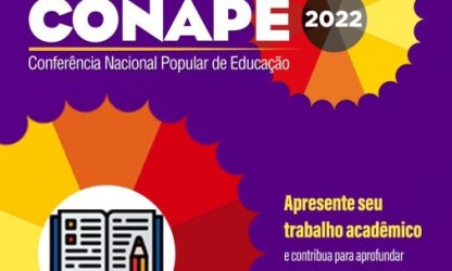 Natal recebe a Conferência Nacional Popular de Educação (CONAPE 2022) de 15 a 17 de julho