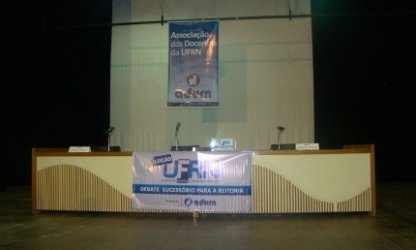Debate com candidatas à Reitoria, 28 de outubro